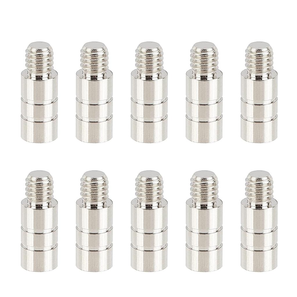 10 Pcs Pures Coppers Dart Weight Add Accentuator Tool 2BA Thread Counterweight Hardware Weight Dart Replacement Parts