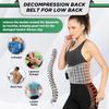 Spinal Lumbar Inflatable Back Brace Red Light Heating and Massage Therapy Belt Low Back Pain Relief Decompression Back Belt