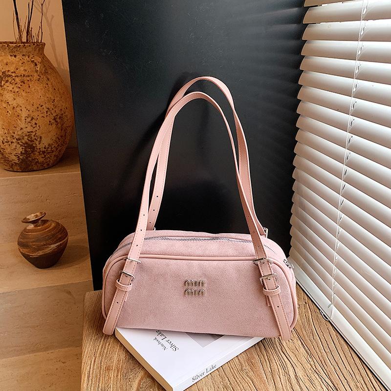 

Премиальная ретро маленькая сумка женская новая популярная универсальная сумка через плечо портативная сумка-подушка розовый