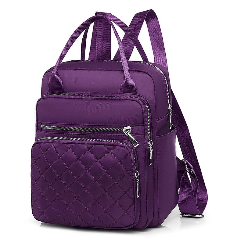 YOUHUAGUO Waterproof Oxford Women Backpack Female Travel Shoulder Bag Schoolbag for Teenage Girls Solid Color Bookbag Mochila Bookbag