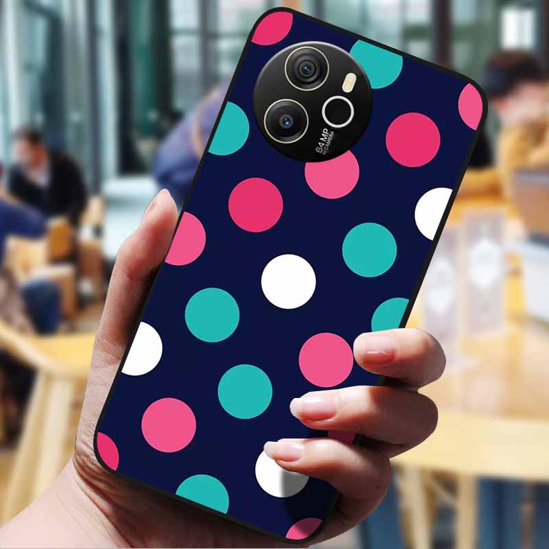 For Blackview Shark 8 Case 6.78" Cartoon Painted Cover Lovely Case Soft Silicone Protect Cover For Blackview Shark8 Cases Bumper