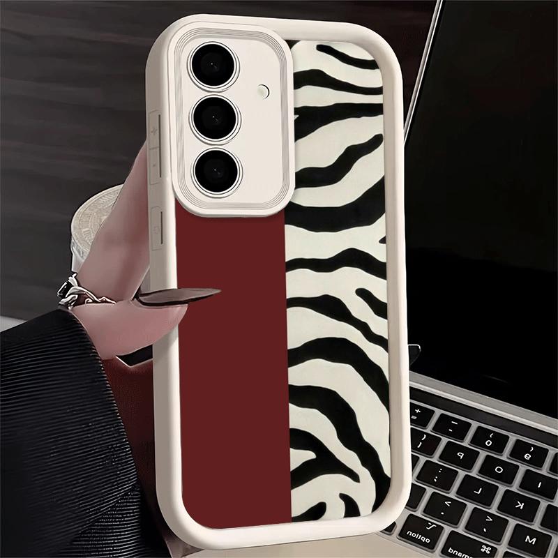 Phone Case for Samsung Galaxy A17 A16 A15 A14 A13 Leopard Print Trend Desgin A56 A36 A26 A55 A35 A25 A54 A34 A24 A53 A33 A23 A07