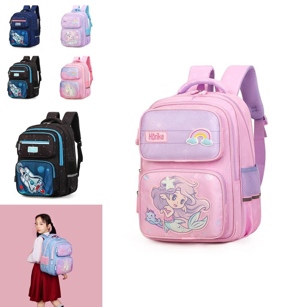 Lightweight Stylish Kids Backpack For Grades 1 To 6 With Ergonomic Support And Ample Capacity