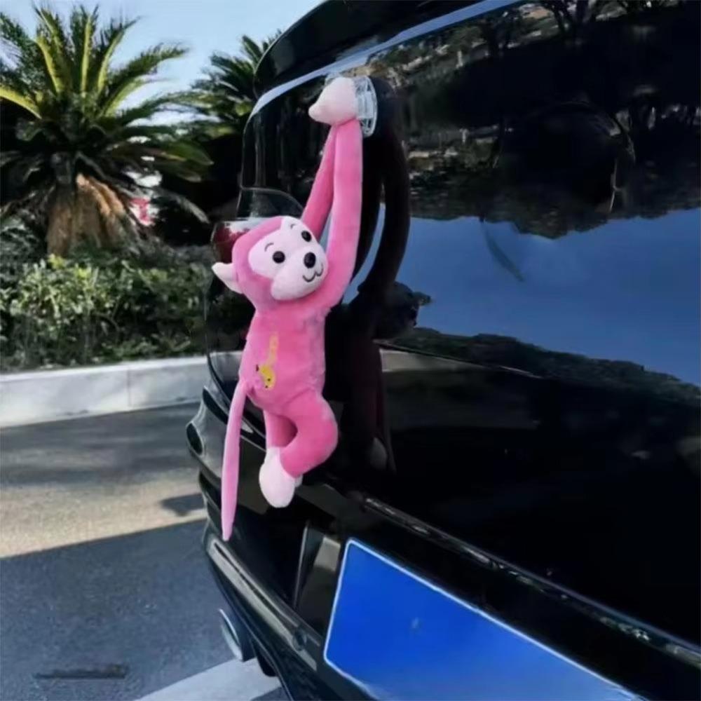 Schnellverschluss Kreativität Autoanhänger Langarm Affe Affe Puppe Anhänger Mode Affe Plüschtiere