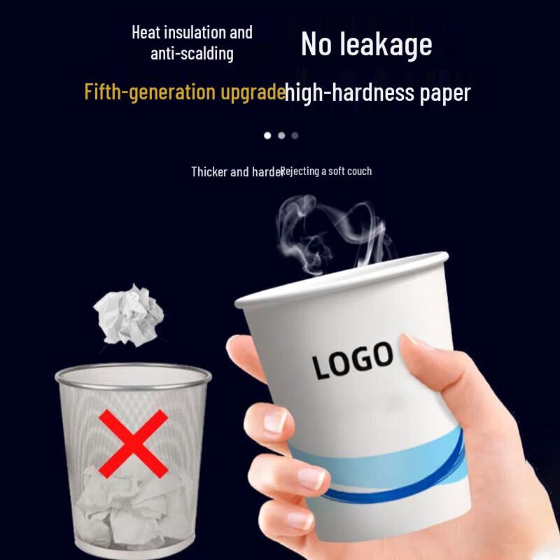 Customizable Disposable Paper Cups