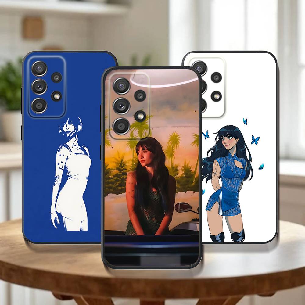 A-Aitana CUARTO AZUL Phone Case For Samsung Galaxy A73,31,32,72,41,53,52,71,22,5G,Note,J7,8,9 Soft Black Cover