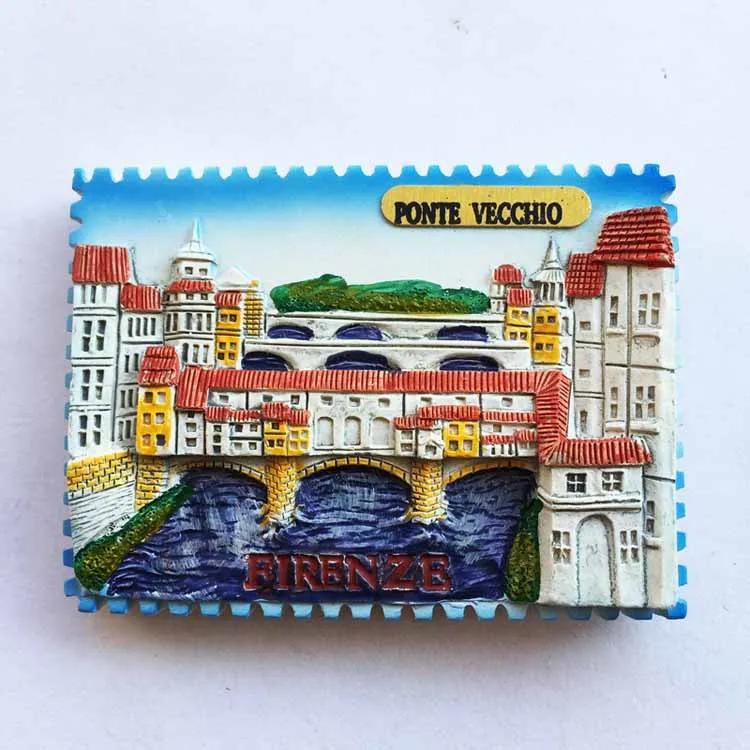 Italie Fridge Magnets Italy Rome Sicilia Siena Florence Colosseo Tourism Refrigerator Magnets Souvenir Home Kitchen Decoration