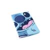 Serviette - DISNEY - Stitch - Coton - Douce et absorbante - Bleu clair