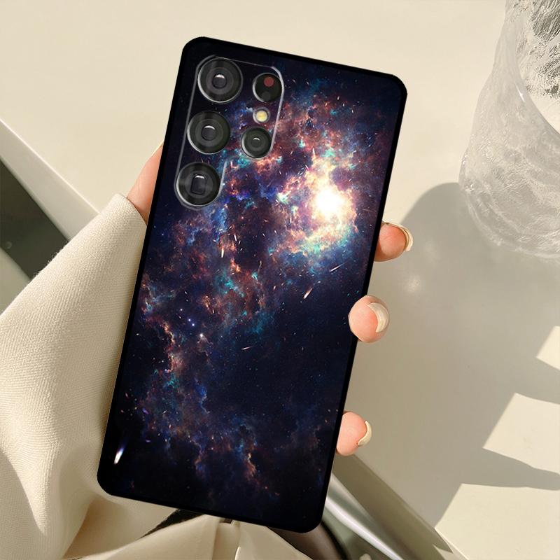Space For Galaxy S23 Universe For Samsung Galaxy S23 S22 Ultra S21 S20 FE S8 S9 S10 Note 10 Plus Note 20 Ultra Phone Case