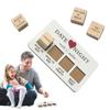 Date Night Dice After Dark Edition, Date Night Ideas Game Dice,Lovers Decision Dice,Couple Dice Fun Dice,Multi-Styles Wood Reusable Couple Dice
