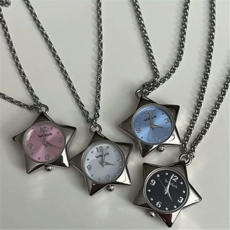 Celestials Zeitmesser Anhänger Halskette Vielseitiger Schmuck Verstellbare Kette für den täglichen Gebrauch Besondere Anlässe