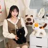Plush Siamese Cat Toy With Pp Cotton Filling For Kids And Adults