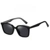 Korean Style Fashionable Square Polarized Sunglasses Transparent Jelly Series Large Frame Tr Pin Polarized Sunshade Sunglasses Women