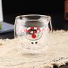 Santa Claus Christmas Glass Mug