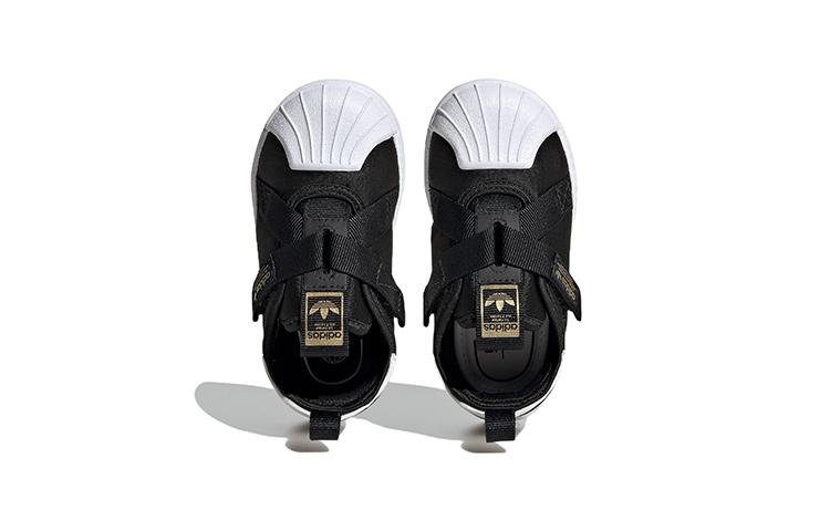 adidas Originals SUPERSTAR 360 Abriebfest Abriebfest Niedrig geschnitten Skateboard Schuhe Schwarz Weiß HQ6082