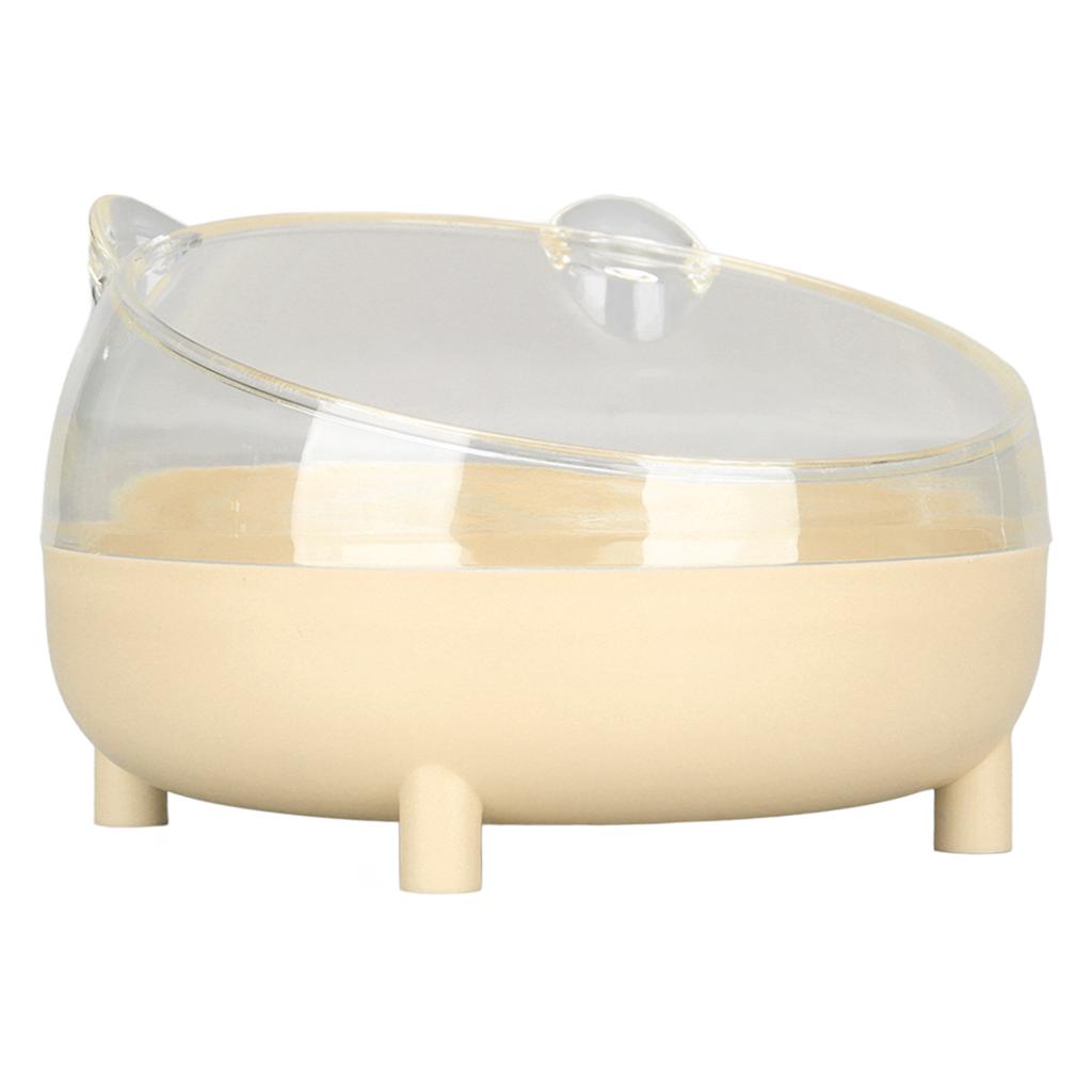 Cat Tilted Bowl Oblique Mouth Tilted Pet Feeder Bowl to Protect Spine for Dog Puppy Small Animals