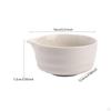Ceramic Matcha Bowl with Spout Accessories for Home Kitchen Dining Room