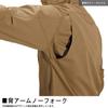 BURTLE Long Sleeve Shirt 8035 Silver M (for Fall/winter)