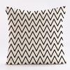 Modern Minimalist Geometric Patterns Throw Pillow Cover With Short Plush Print For Living Room Sofa Decoration Cushion Cover