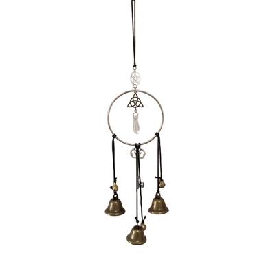 Keys Keychain Design Handmade Witch Wind Chime Ornament Vintage Bells Wind Chime Hanging Decoration Car Interior