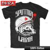 LAIKA BOSS CCCP Dog TShirt Soviet Russia USSR Space Unisexs T Shirt Harajuku Printed Clothing Vintage Tee Cool Cute Cotton Tops