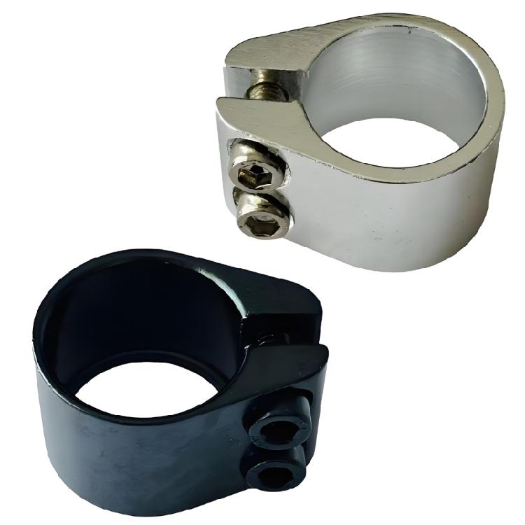 Aluminum Alloy Bicycles Seatpost Clamp 31.8/30.5Mm Seat Tube Tightener Clip Bikes Seatpost Collar for Folding Bike Part