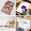 9Pcs 9 Styles PET Hollow Out Drawing Painting Stencils for DIY Scrapbook Photo Album Animals 297x210mm 1pc/style