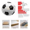Acrylic Wall Clock with Multisport Ball Design - Quartz Movement, Battery Operated, Decorative for Home, , Room