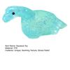 Dinosaur Shape Squeeze Toy Glitter Soft Pinch Toy for Stress Relief