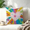 Light Pink Paneling beauty Decorative Polyester Throw Pillow Cover Square Suitable for Home Office Coffee Shop Decor