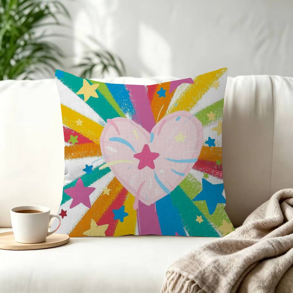 Light Pink Paneling beauty Decorative Polyester Throw Pillow Cover Square Suitable for Home Office Coffee Shop Decor