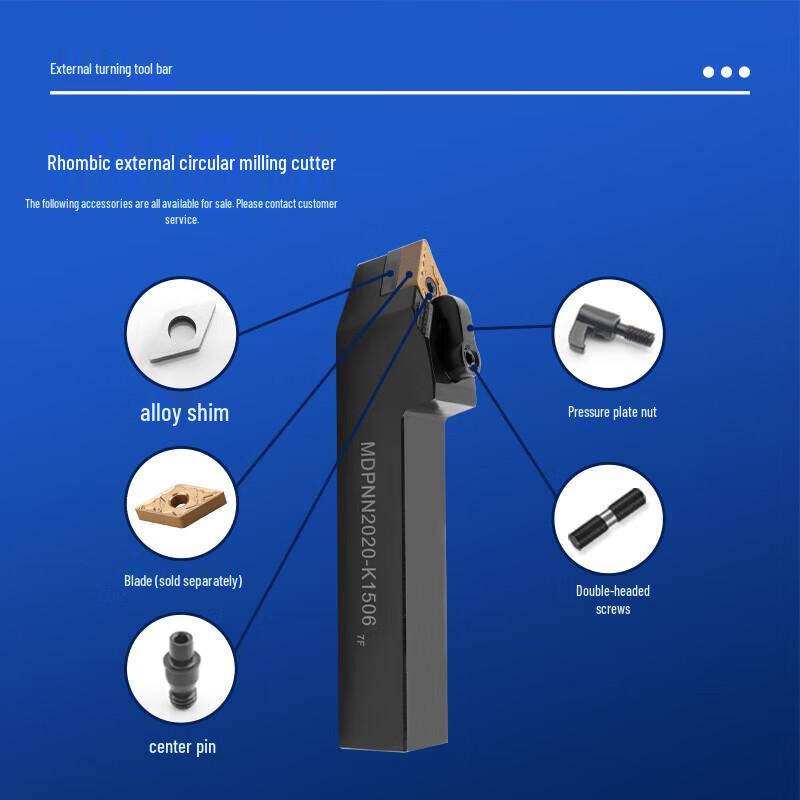 Yuzhu Xun PDTNR2020K15 Tool Holder