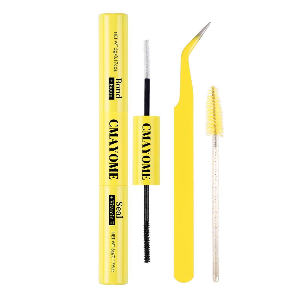 640 Cluster Einzelne Falsche Wimpern - DIY Segmente mit Buchkleber-Typ