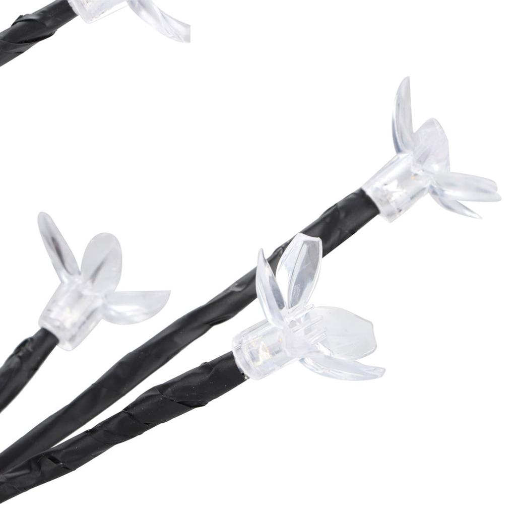 20LED Outdoor Waterproof Solar Powered Cherry Light Lawn Ground Decoration Lamp for Garden