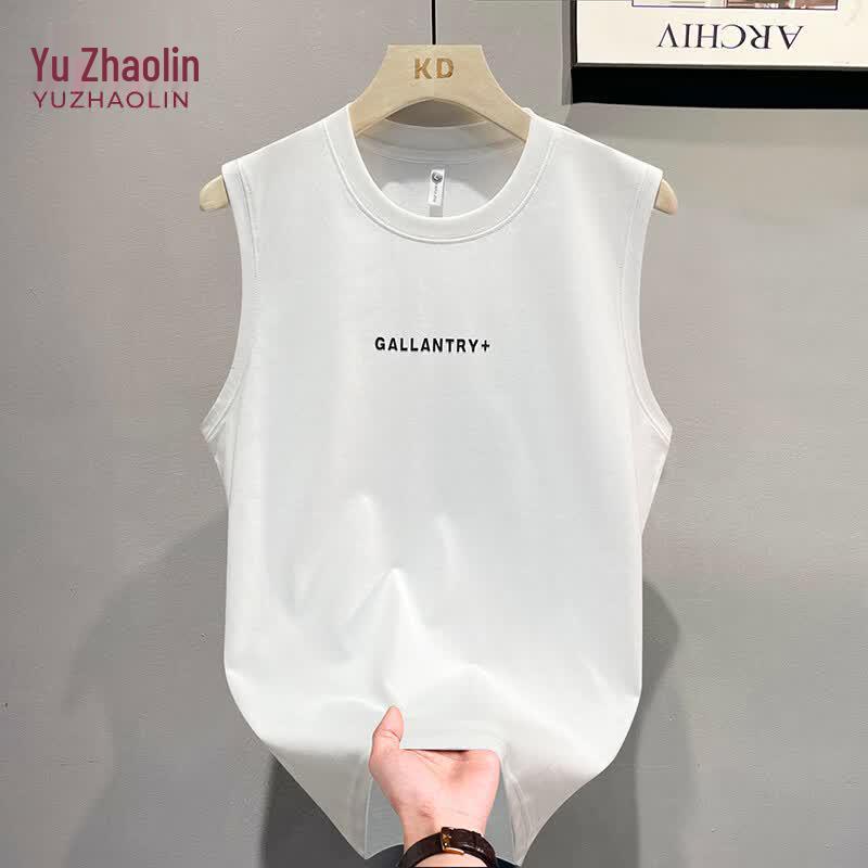 YUZHAOLIN Men s Summer Sleeveless T-Shirt M