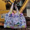 Japanese Cartoon Large Shopping and Travel Tote Bag
