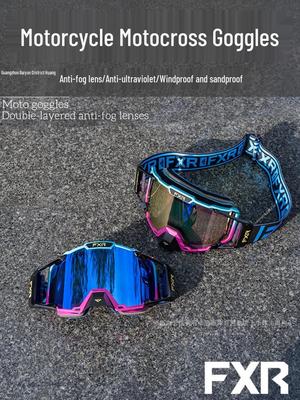 Occhiali Antiappannamento a Doppio Strato FXR per Moto, Fuoristrada, Mountain Bike & Sci
