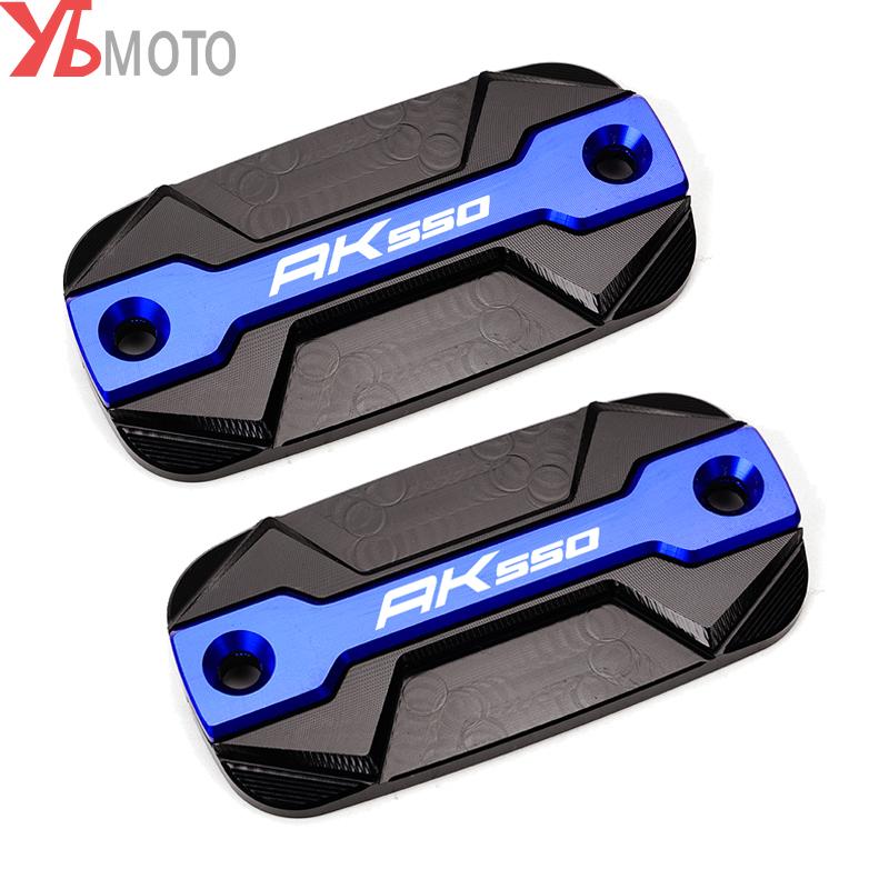 Copertura Serbatoio Olio Freno Anteriore CNC per Moto Tappo Serbatoio Olio Per KYMCO AK550 AK 550 2023 Ultimi Accessori