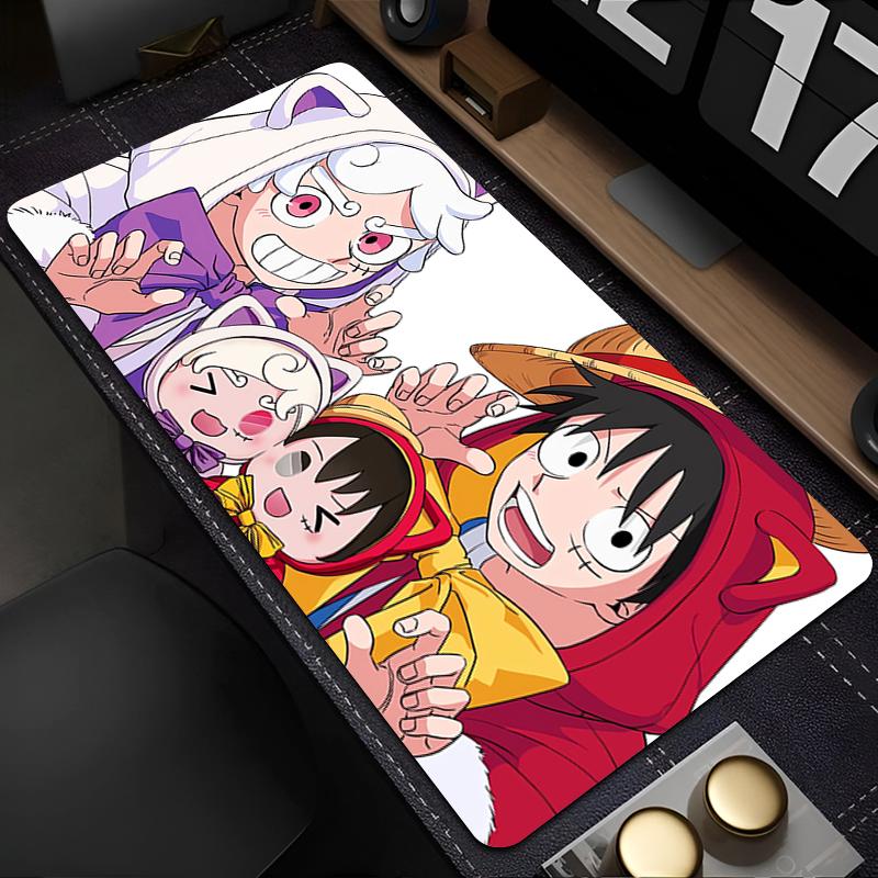 Mouse Pad  One Piece Luffy Gamers Computer Extended Mousepad Laptop Desk Mouse Mat Gaming Keyboard Rubber Durable Carpet