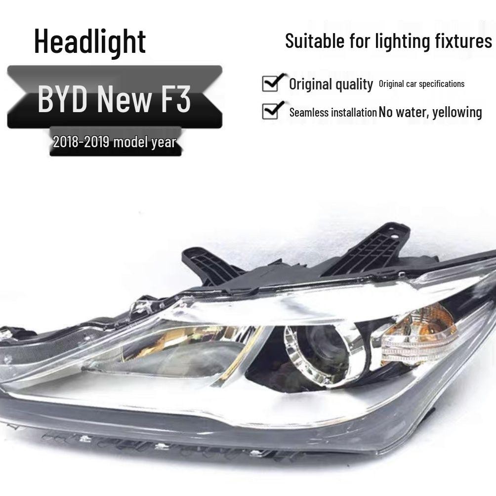Compatible BYD F3 Headlight Assembly for 2016-2020 Models - Front Combination Light Passenger Side Right