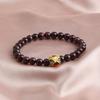Bracelet Garnet Lion Dance Single Circle Crystal Bracelet Stylish Simple Commuter Dopamine National Style Versatile