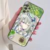 Game Project Sekai N-Nene Kusanagi Phone Case For Samsung S25,S24,S21,S22,S23,S30,Ultra,S20,Plus,Fe,Soft Silicone Black Cover