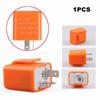 2 Pin Electronic LED Flasher Relay Adjustable Speed Turn Signal Fast Flash
