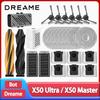 Dreame X50 Ultra / X50 Master / X50 Ultra Complete Vacuum Cleaner Accessories Main Side Brush HEPA Filter Mop Cloths Dust Bag
