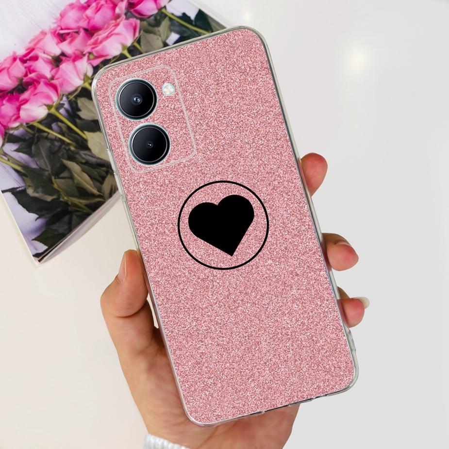 For Realme C33 2023 Case New Fashipn Painted Back Cover Soft Silicone Phone Case For Realme C33 C 33 RealmeC33 Fundas 6.5'' Bags