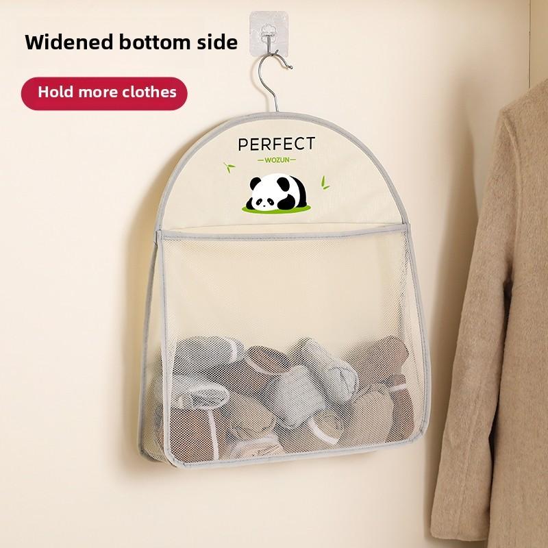 Cartoon Panda Hanging Storage Organizer For Underwear Closet With Multi Purpose Design