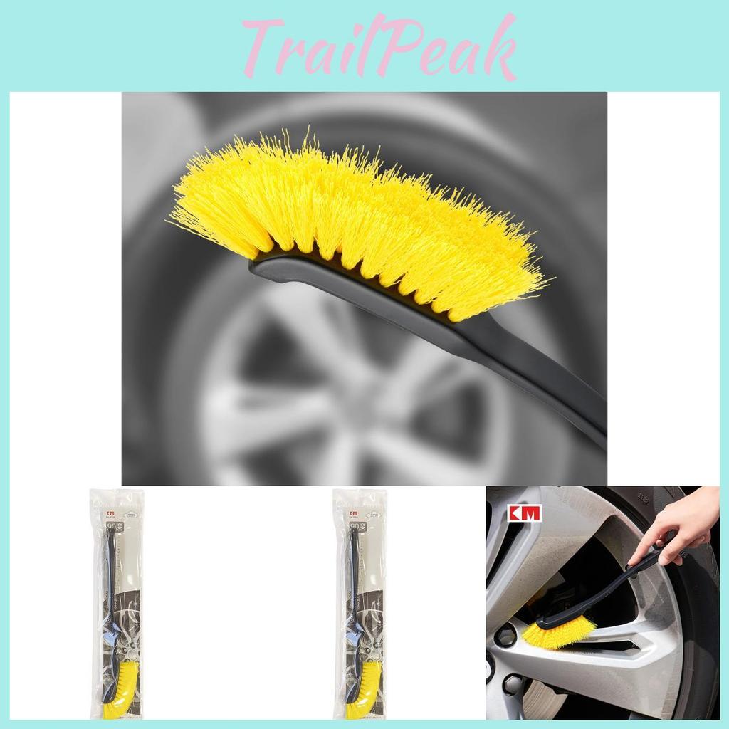 Japanese Long Km2049 Handle Cleaning Brush For Car Wheels And Surfaces