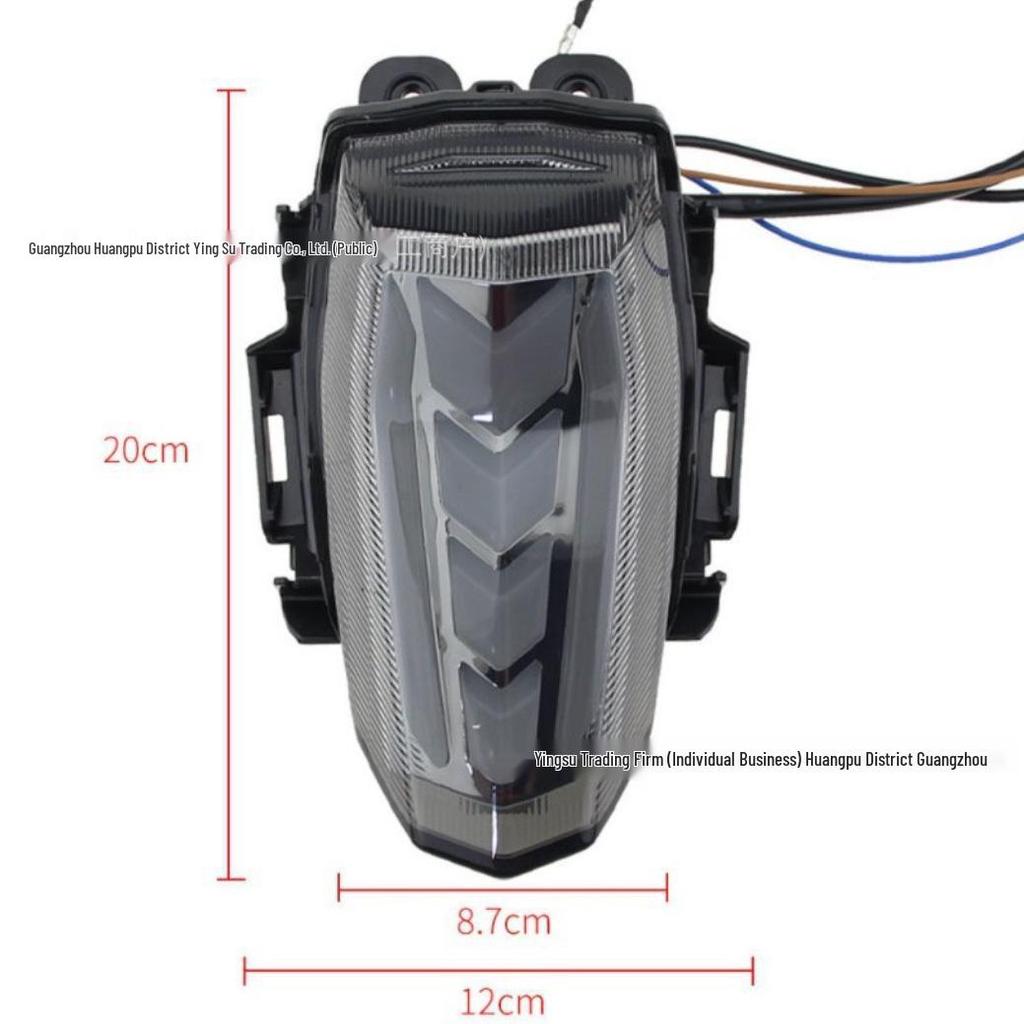 LED Rear Tail and Brake Light with Turn Signals for Yamaha YZF-R15 V3 Motorcycle