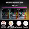 Happy Easter Neon Sign Easter Bunny Neon Light for Wall Decor, USB Powered & Dimmable LED Easter Window Lights for Kids Gifts Bedroom Party
