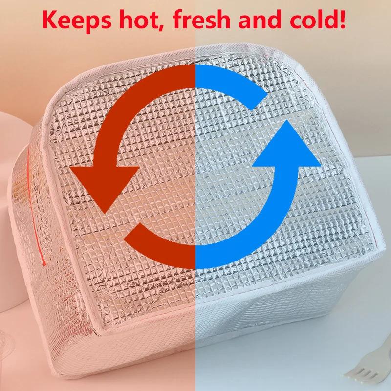 Cartoon Animal Thermal Lunch Bags for Kids - Insulated Food Storage with Long-Lasting Temperature Retention | Cute Designs for G